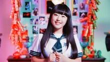 KOTO「タイガーファイヤーサイバーファイター」ミュージックビデオのワンシーン。