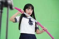 KOTO「タイガーファイヤーサイバーファイター」ミュージックビデオの撮影風景。