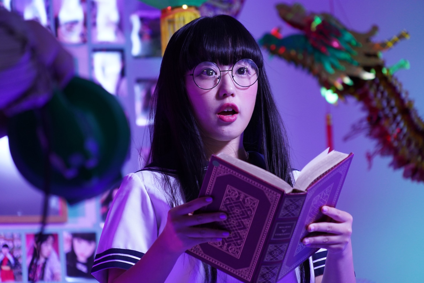 KOTO「タイガーファイヤーサイバーファイター」ミュージックビデオの撮影風景。