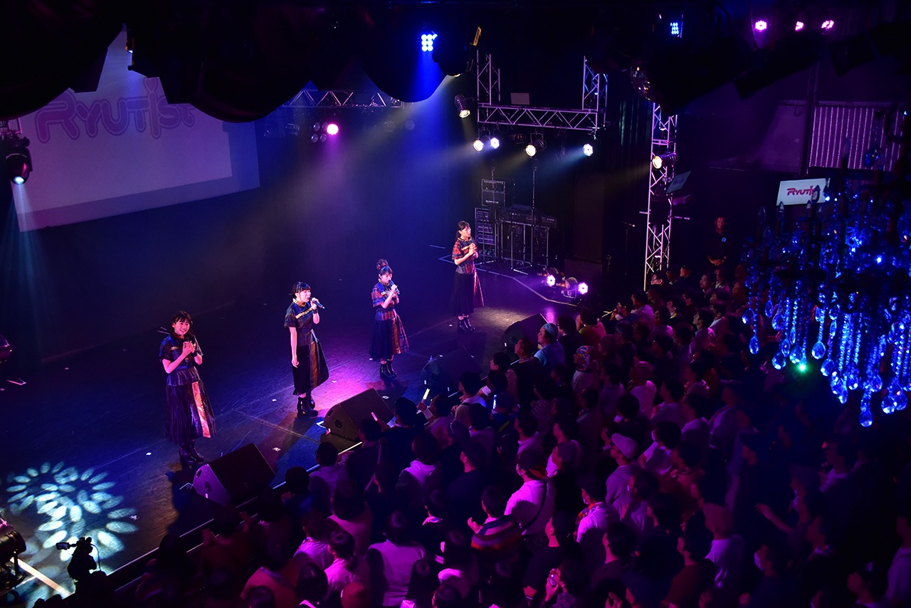 「RYUTist HOME LIVE 7th Anniversary 東京編」の様子。
