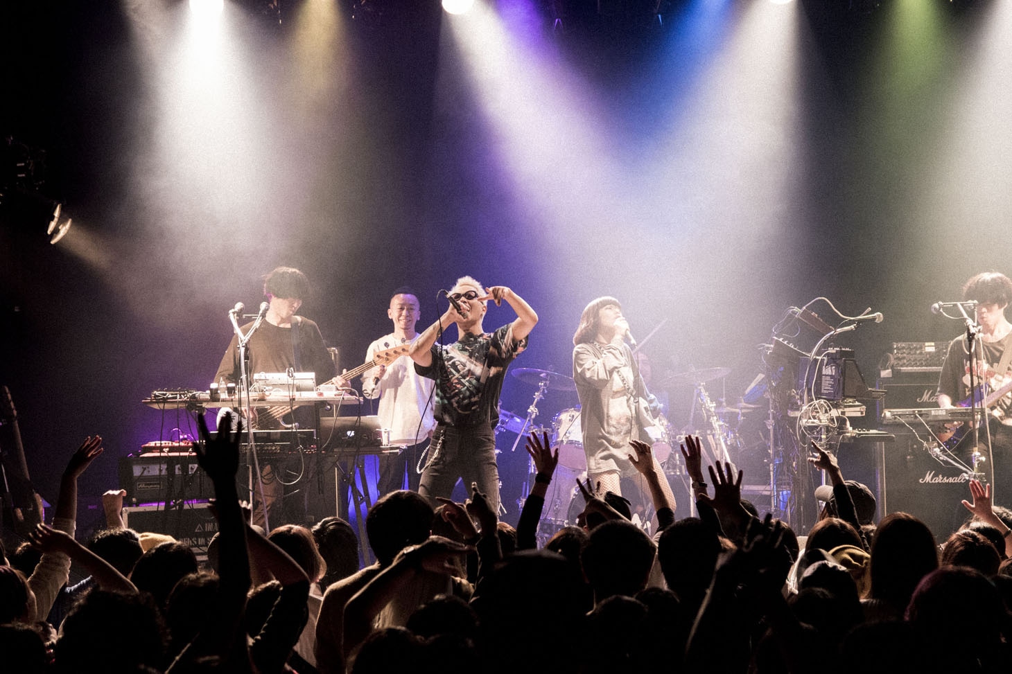 avengers in sci-fi、木暮栄一、TENG GANG STARR。（Photo by Hiroaki Kuwabara）