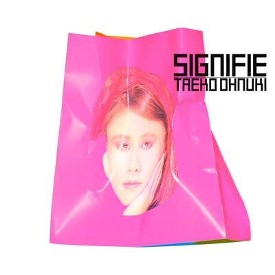 大貫妙子「SIGNIFIE」アナログ盤ジャケット