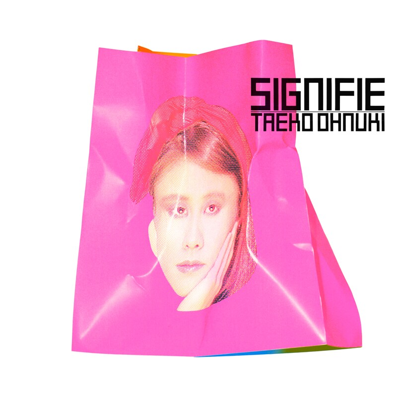 大貫妙子「SIGNIFIE」アナログ盤ジャケット