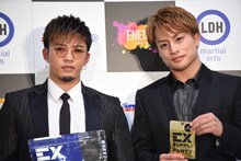 GENERATIONS from EXILE TRIBEの数原龍友、白濱亜嵐。