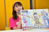 「NHK紅白歌合戦」を超えるようなコラボ演出を実現させることを宣言する玉井詩織。