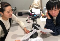 左からもふくちゃん、YGQ。