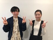 左からYGQ、もふくちゃん。