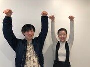 左からYGQ、もふくちゃん。