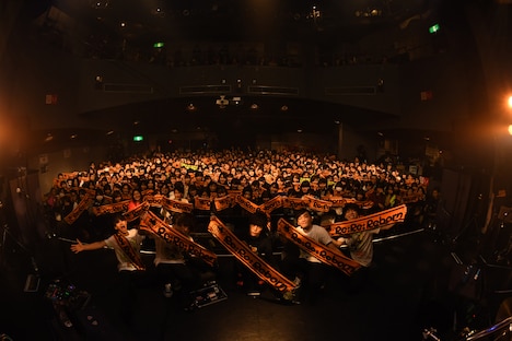 「焚吐 3周年記念ライブ ～リ・リ・リボーン～」の様子。（撮影：達川範一）