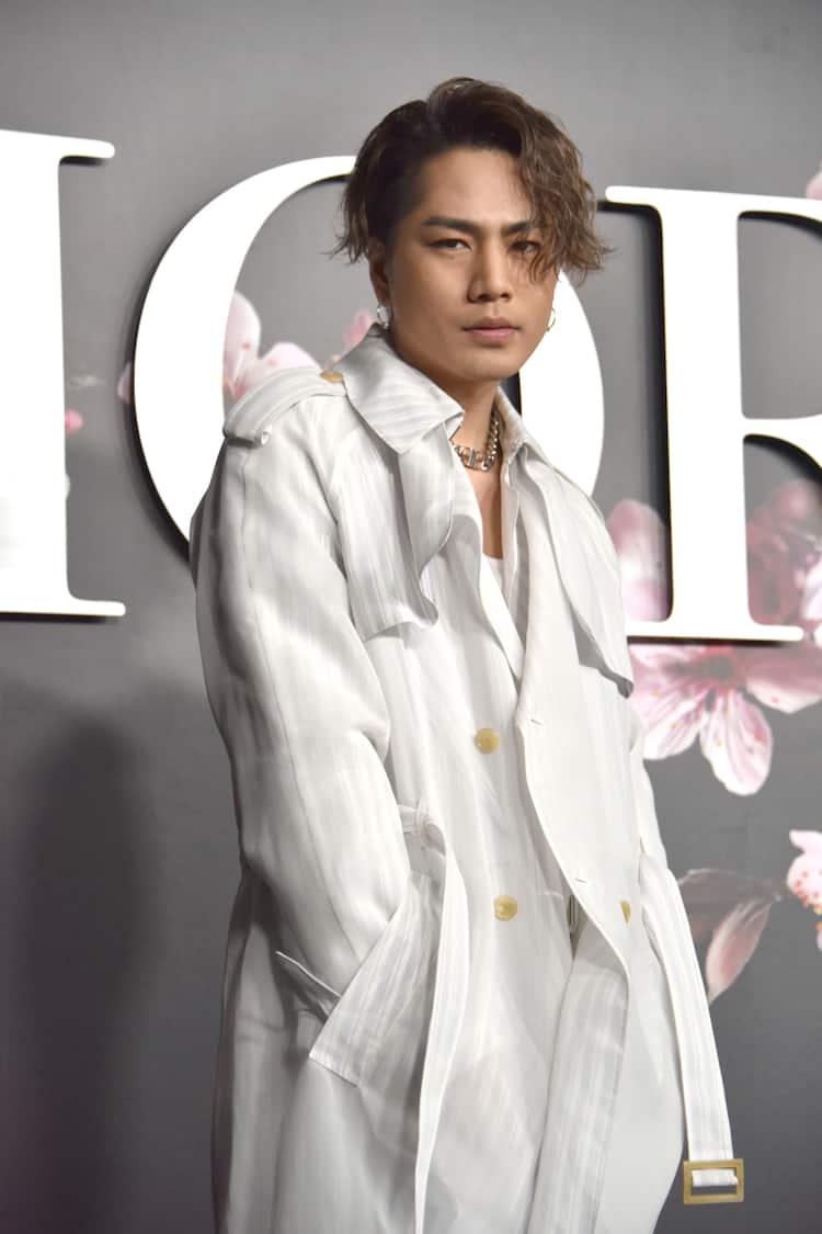 ベッカムやケイト・モスも来場「ディオール」ショーに登坂広臣、北村匠 