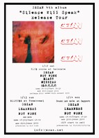 「GEZAN『Silence Will Speak』北海道TOUR」フライヤー