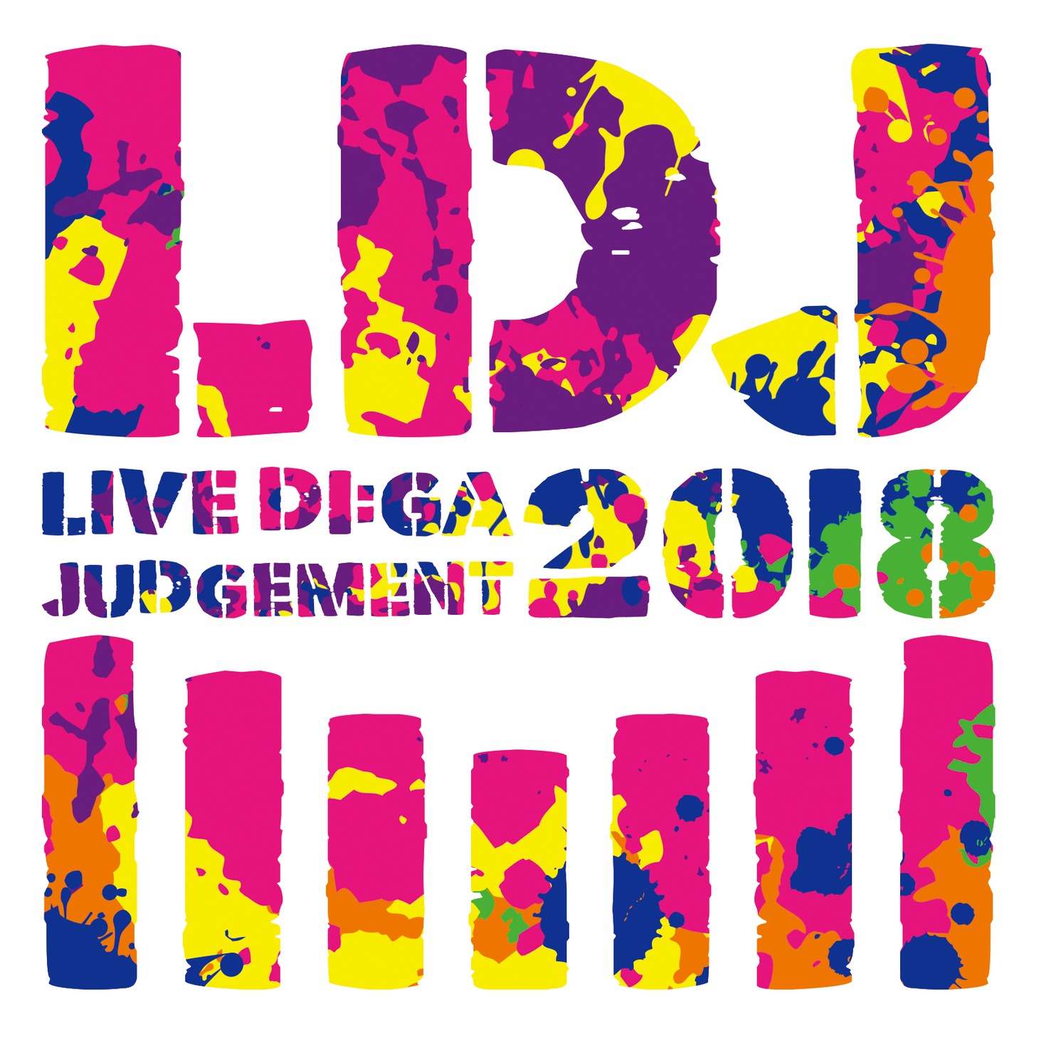 「LIVE DI:GA JUDGEMENT 2018」ロゴ