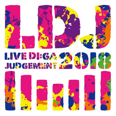 「LIVE DI:GA JUDGEMENT 2018」ロゴ
