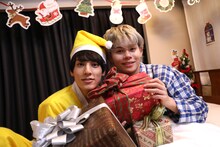 ユースケサンタとカイ。