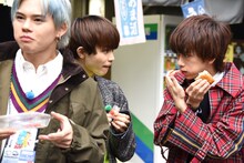 左からカイ、タクヤ、リョウガ。