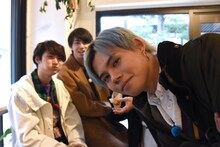 左からユーキ、タカシ、カイ。