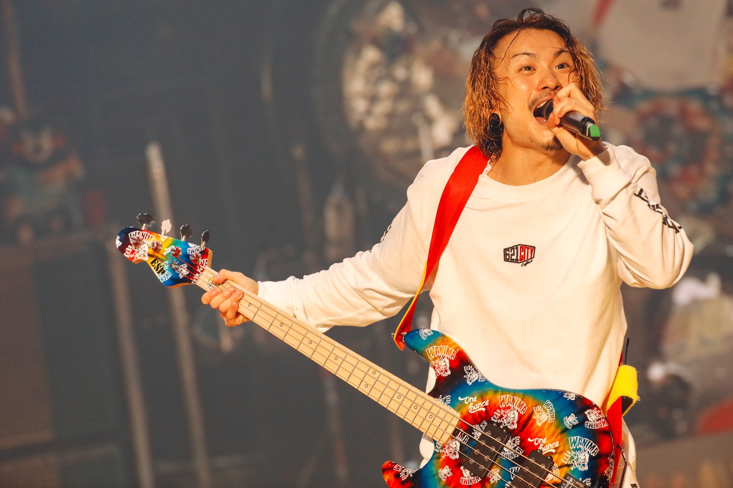 KENTA（Vo, B / WANIMA）（Photo by Yosuke Kamiyama）