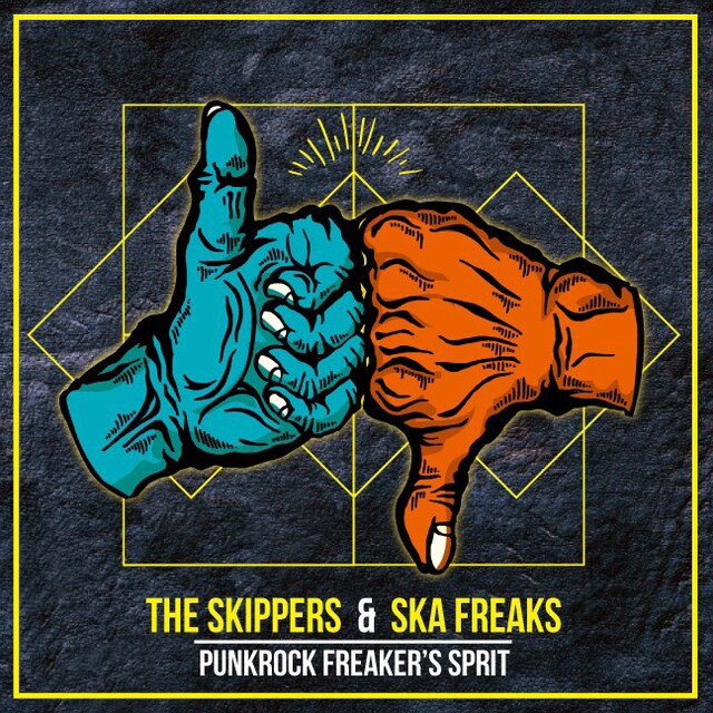 THE SKIPPERS / SKA FREAKS「PUNKROCK FREAKER'S SPIRIT」ジャケット