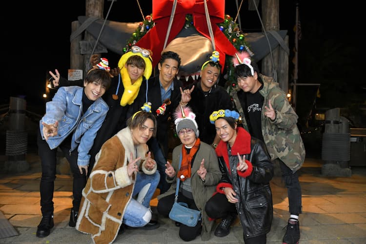 三代目jsb モニタリング特番放送 全員で74歳のファンとusjデート 音楽ナタリー