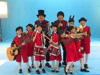 イオンのCM「MORE CHRISTMAS」撮影時の様子。