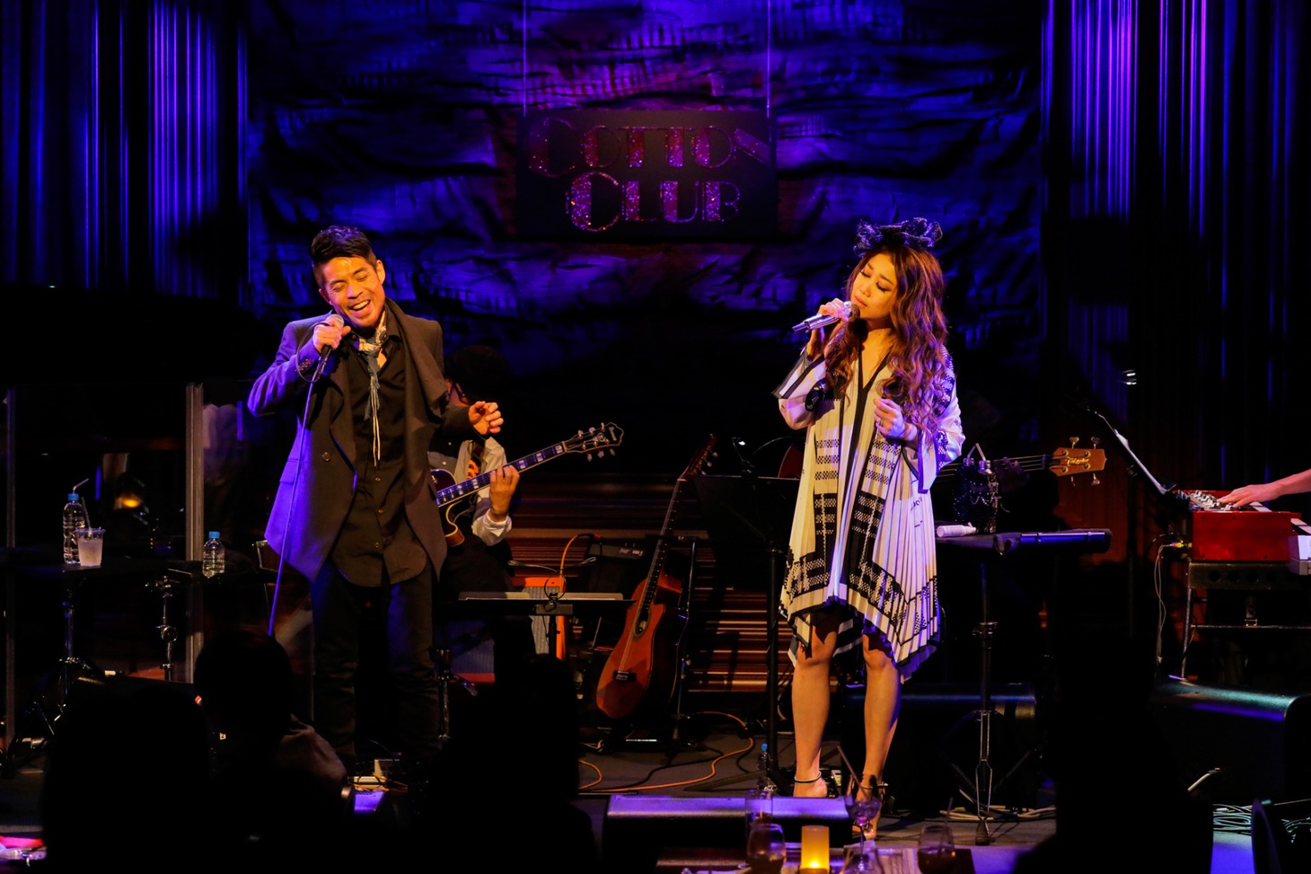 左から久保田利伸、JUJU。（撮影：塚田亮平）