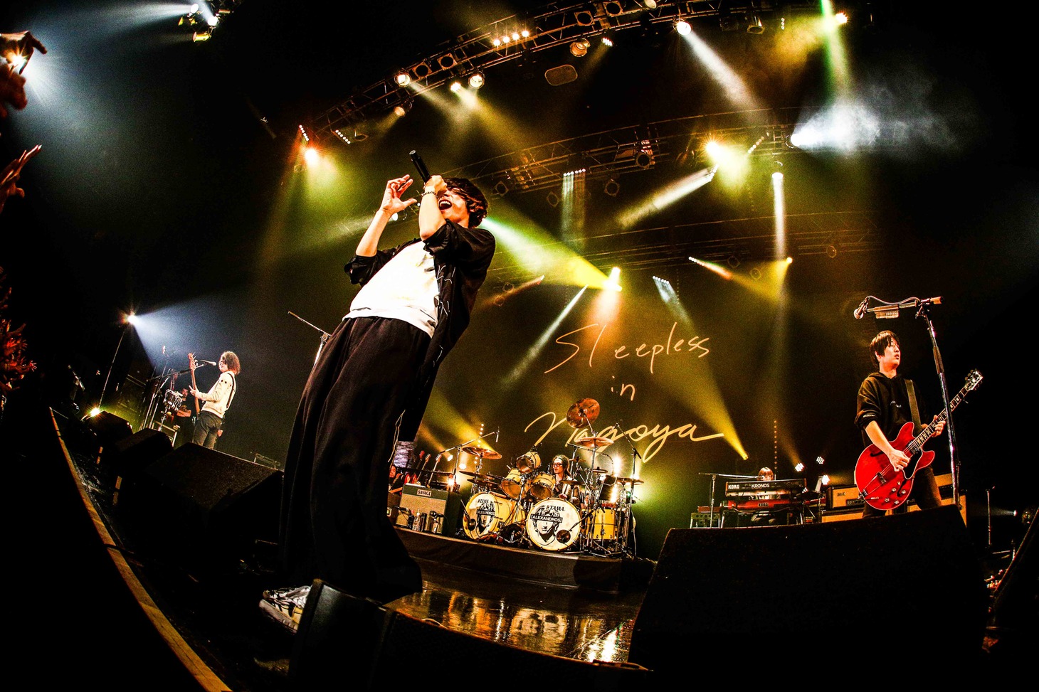 [ALEXANDROS]「Sleepless in Japan Tour」愛知・Zepp Nagoya公演の様子。（撮影：渡邉一生［KAZUKI WATANABE］）