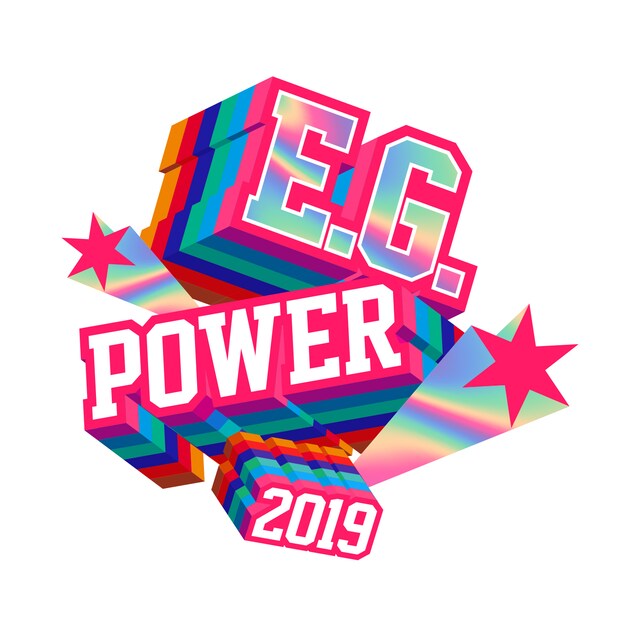 「E.G.POWER 2019 ～POWER to the DOME～」ロゴ