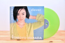 原田知世「Clover」アナログ盤ジャケットと盤面。