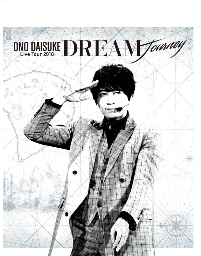 小野大輔「小野大輔 LIVE TOUR 2018『DREAM Journey』」Blu-rayジャケット