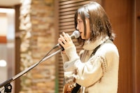 番匠谷紗衣「ここにある光」発売記念イベントの様子。（撮影：森好弘）