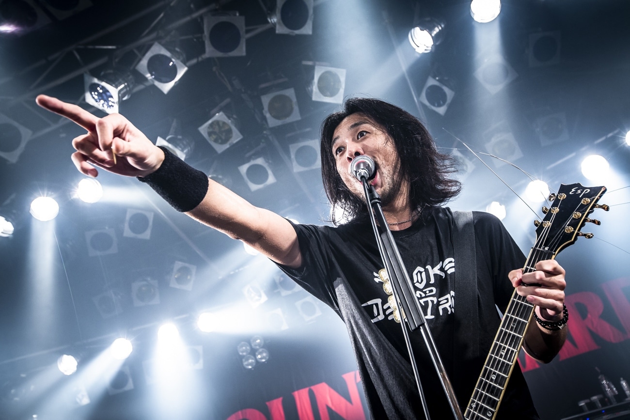 猪狩秀平（G, Vo / HEY-SMITH）（Photo by HayachiN）