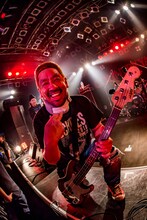 YASU（B, Vo / STOMPIN' BIRD）（Photo by TAKASHI KONUMA）