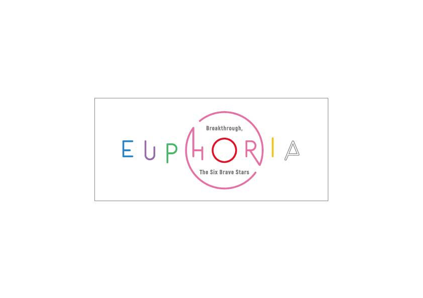 「BULLET TRAIN SPRING / SUMMER TOUR 2019 EUPHORIA ～Breakthrough, The Six Brave Stars～」ロゴ