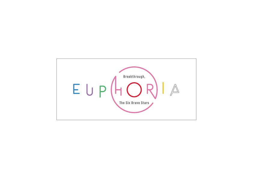 「BULLET TRAIN SPRING / SUMMER TOUR 2019 EUPHORIA ～Breakthrough, The Six Brave Stars～」ロゴ