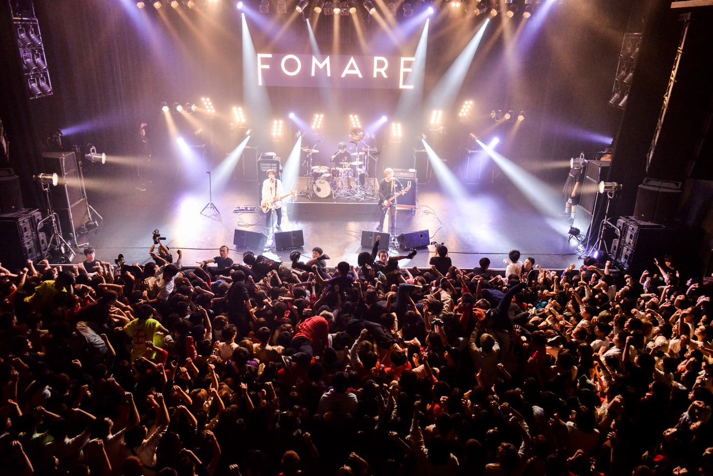 FOMARE「0.02 TOUR ～君との距離が0になるよ～」東京・TSUTAYA O-EAST公演の様子。（撮影：橋本塁［SOUND SHOOTER］）