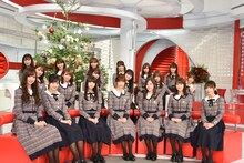 「おしゃれイズム クリスマス1HSP」に出演する乃木坂46選抜メンバー。