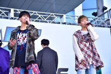 左から八木勇征、中島颯太。