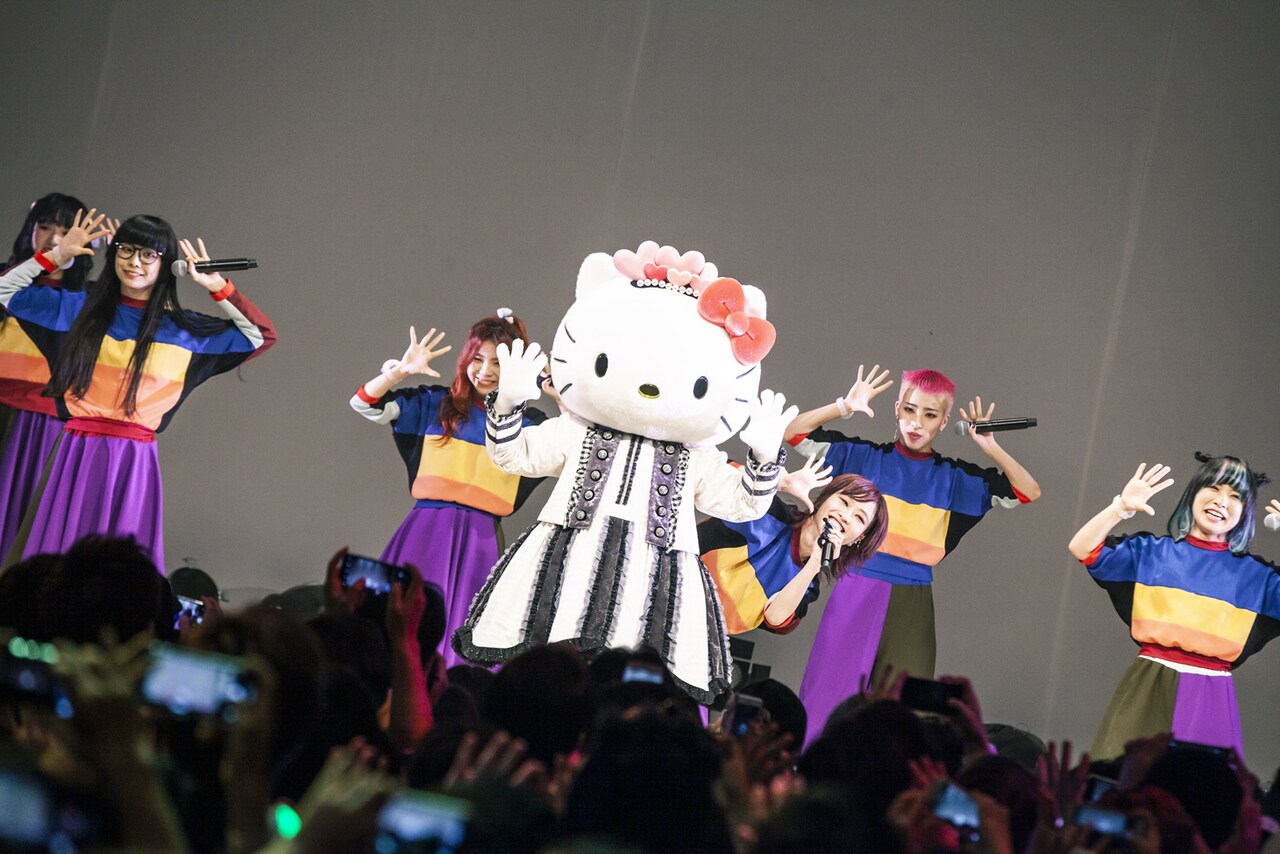 GANG PARADE、サンリオピューロランドで大好きなキャラクターたちと夢のコラボ