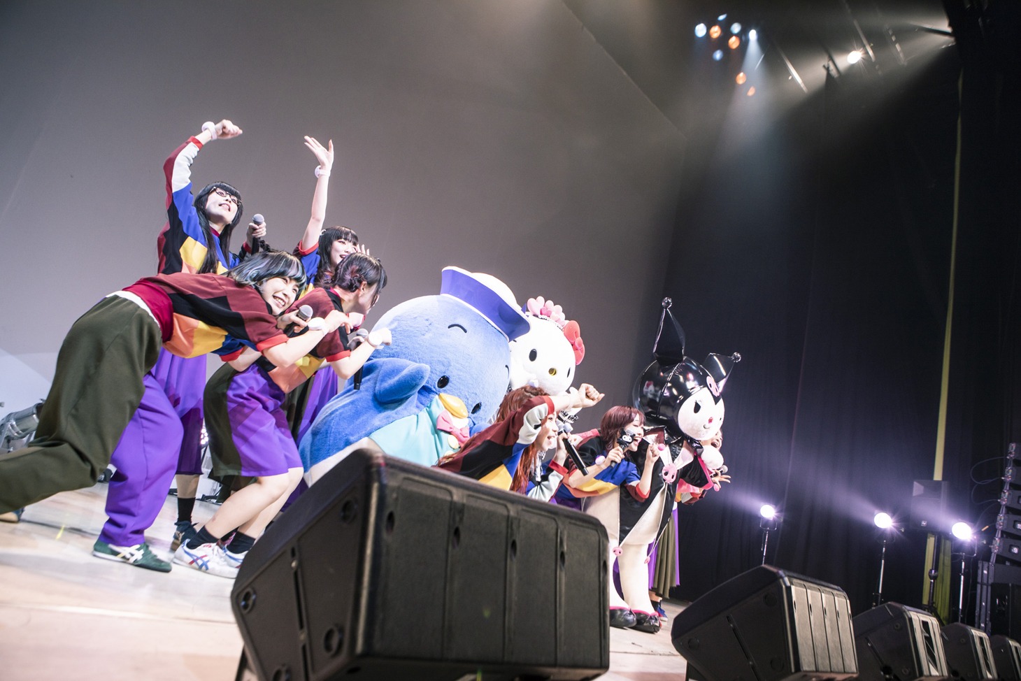 「GANG PARADE SPECIAL LIVE ～WONDER PLAYGROUND～ in SANRIO PUROLAND」の様子。