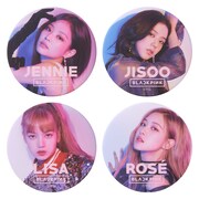 BLACKPINKの缶バッジのイメージ。