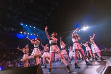 「9th anniversary アイドルカレッジ9大都市ツアー!!!～奇跡と軌跡、未踏のチャレンジ!!!～」東京・TOKYO DOME CITY HALL公演の様子。（写真提供：ブルーローズ）