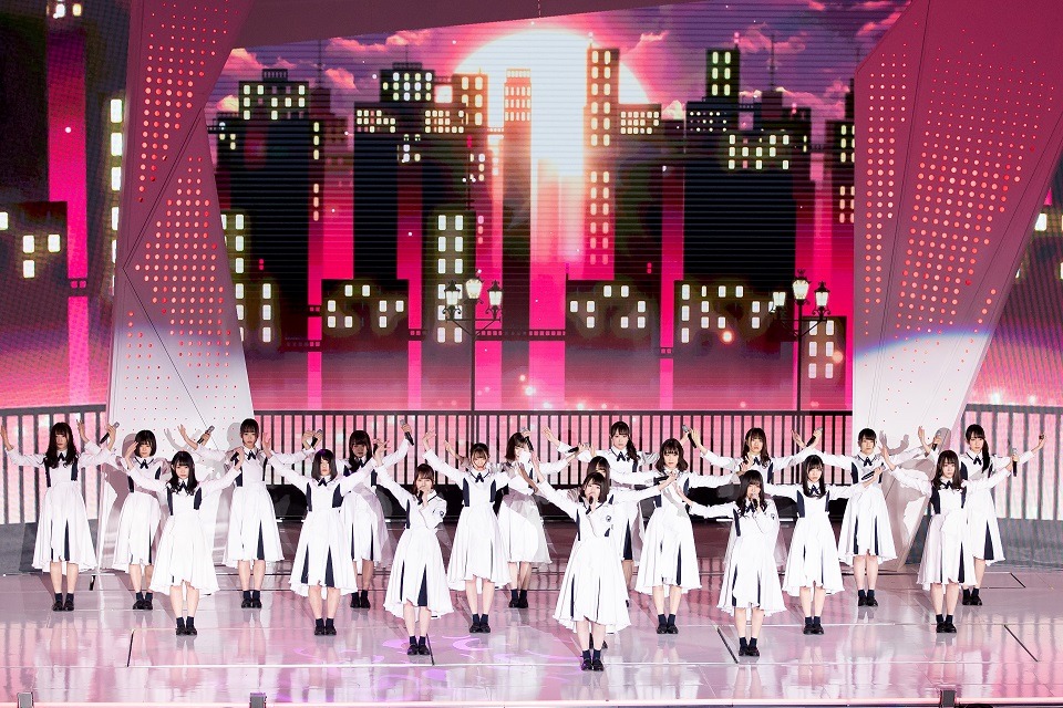 「2018 MAMA PREMIERE in KOREA」に出演したけやき坂46。（写真提供：ソニー・ミュージックレコーズ）