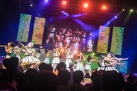 「9th anniversary アイドルカレッジ9大都市ツアー!!!～奇跡と軌跡、未踏のチャレンジ!!!～」東京・TOKYO DOME CITY HALL公演の様子。（写真提供：ブルーローズ）