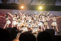 「9th anniversary アイドルカレッジ9大都市ツアー!!!～奇跡と軌跡、未踏のチャレンジ!!!～」東京・TOKYO DOME CITY HALL公演の様子。（写真提供：ブルーローズ）