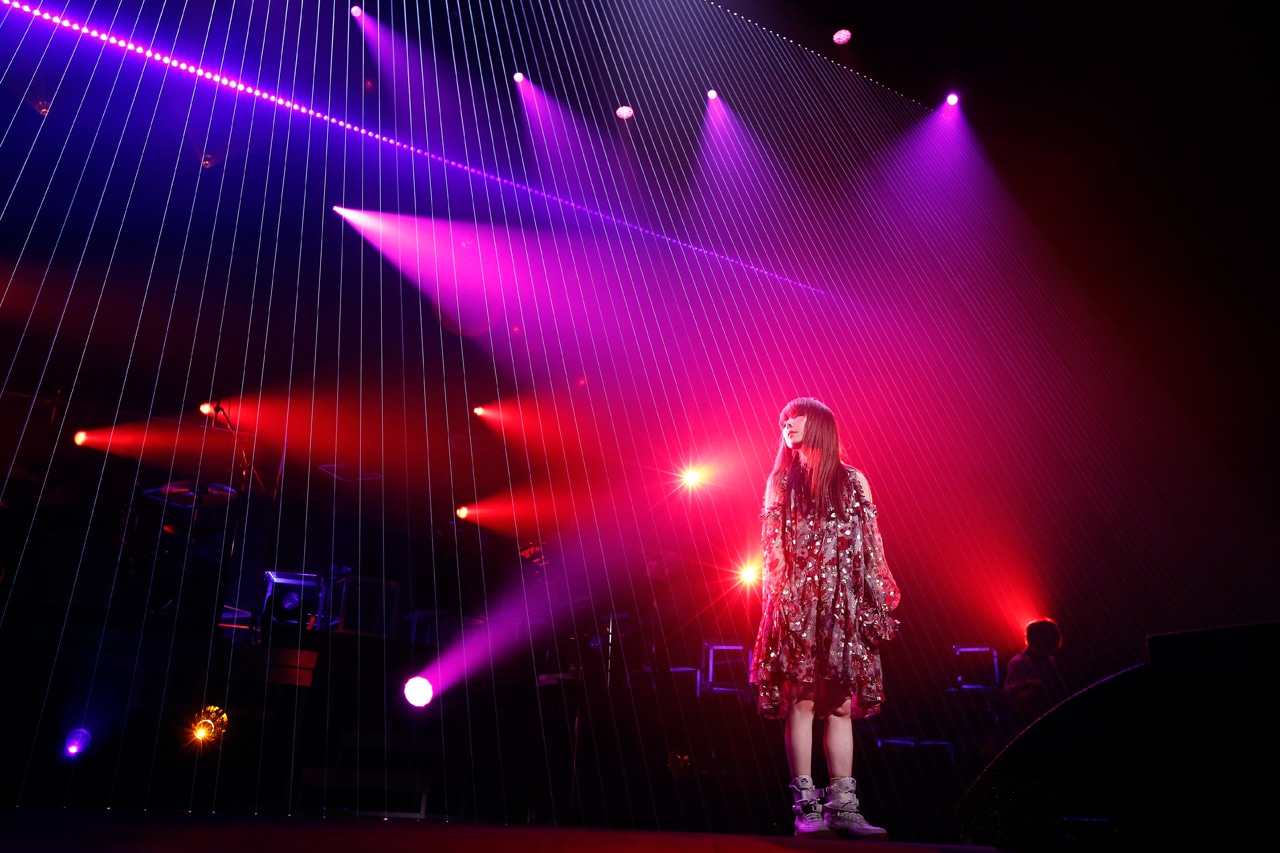 aiko「Love Like Pop vol.20」の様子。（撮影：岡田貴之）