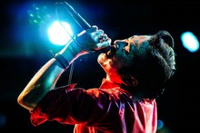 増子直純（Vo）（撮影：渡邉一生）