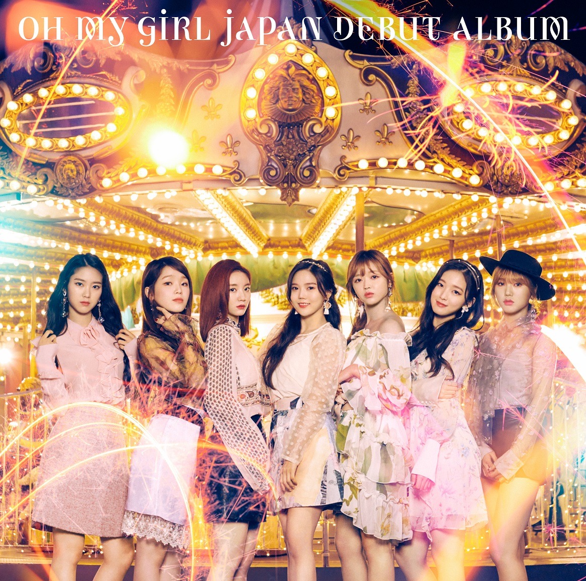 OH MY GIRL「OH MY GIRL JAPAN DEBUT ALBUM」初回限定盤Aジャケット