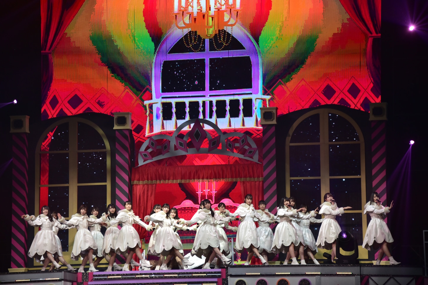 けやき坂46「ひらがなくりすます2018」の様子。