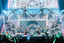 けやき坂46「ひらがなくりすます2018」の様子。（撮影：上山陽介）