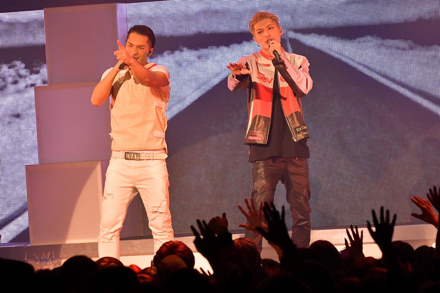 SWAYとEXILE SHOKICHI。